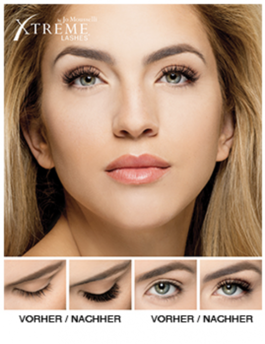Xtreme Lashes – vorher & nachher Xtreme Lashes - vorher & nachher